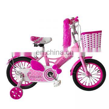 Fashionable Pink Little Princess Bicycles For Baby/Cheap Sepeda Anak 12 Inch Children Bikes