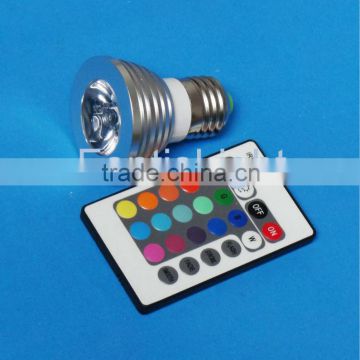 HOT SALE!!3W RGB LED Spotlight for decorative lighting