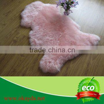 Sheared sheepskin rugs