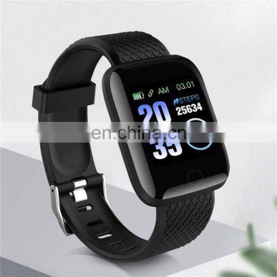 2022 Cheapest Price Smartwatch 116plus Smart Bracelet IP67 Waterproof Heart Rate Blood Pressure Fitness Activity Tracker Watch photo-2