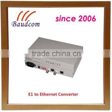 BNC and RJ45 Connector, E1 to Ethernet Converter