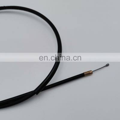 Original Quality Spare Part Black Color PVC Outer Casing Rubber Automobiles GN125 Throttle Cable Motorcycle Accelerator Cable photo-4