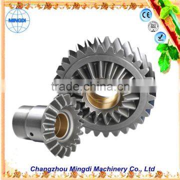 changzhou machinery Differential Spur gear transmission parts Parts/ Steel Small Pinion tactical gear utb tractor parts