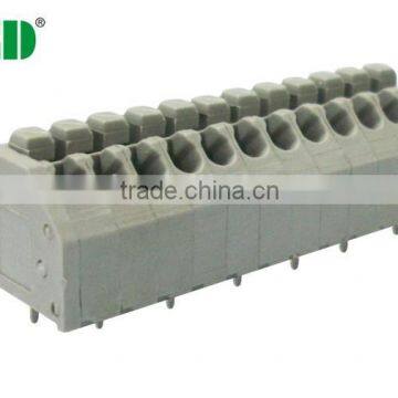 Pitch 3.5mm 300V 5A Spring terminal block Screwless terminal block