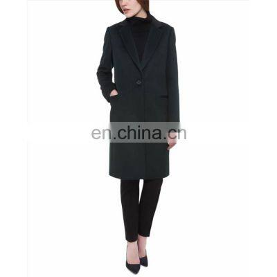 Europe Style Women Winter Long Cashmere Coats for Ladies