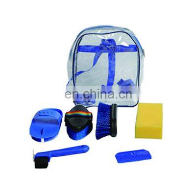 Pink Horse Brush Set Pet Grooming Brush With Curry Comb photo-4