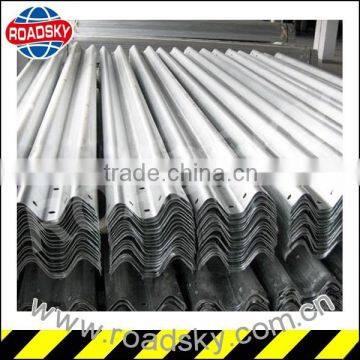 Safety Stainless Steel galvanized Steel Highway Guardrail for Sale