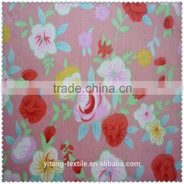 Quality flower print fabric