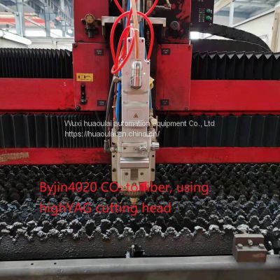 Bysronic cutter Carbon dioxide upgrade to fiber