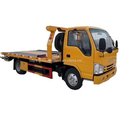 Japan brand Isuzu wrecker truck 3ton tow truck wrecker isuzu flatbed