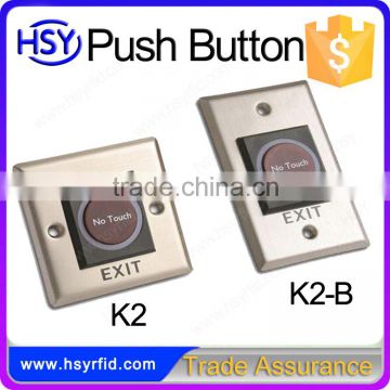 Smart Home Push Button Switch Waterproof 12v NO Touch Exit Button