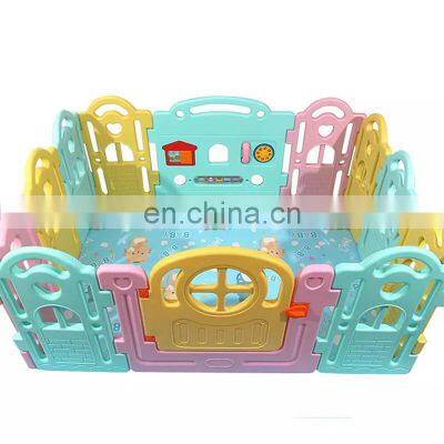 baby fence with door gate playground baby playpen for indoor plastic kids baby playp fenc