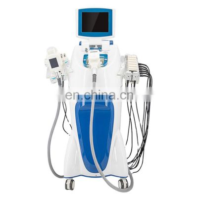 V9 SHAPE Slimming vacuum cryo lipolysis cellulite removal machine 5 In 1 Cryo Rf Vacuum Lipo Cavitation Laser Slimming device