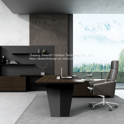 Modern Executive Desk Office 3002 L Shape Executive Desk For Sale Manager Desks For Sale photo-3