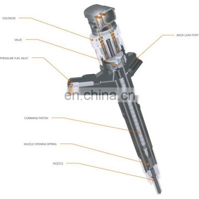 Excavator parts Fuel Injector 21714948 EC300D EC250D L110G L120G fuel common rail injector nozzle