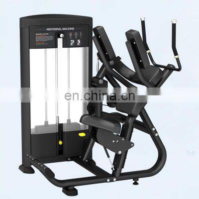 Pin Loaded Commercial Gym Fitness Equipment Abdominal Machine Gym Trainer