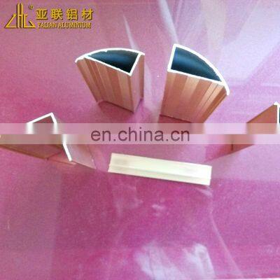 Elegant Aluminium Furniture Edge,titanium Gold Anodize Aluminum Profile,golden Anodized Profiles Aluminum Aquarium photo-2