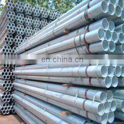 Hot Dipped Cold Drawn Z80g Z100g Zinc Prepainted Galvanfized Steel Welded Round Pipe