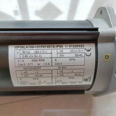 SWF/KONECRANES VERLINDE HOIST MOTOR MF13X-106N171P85020N