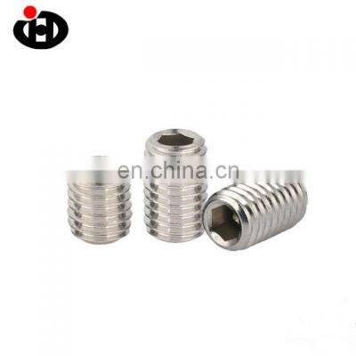 Hot Sale Jinghong SS304 Allen Head Hex Socket Flat Point End Grub Headless Bolt DIN913 Set Screw photo-3