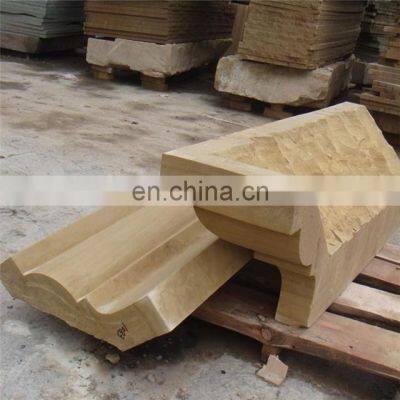 Natural Yellow Sandstone Border,sandstone Wall Border Lines photo-2