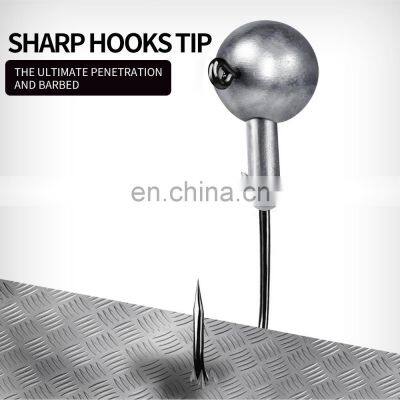 New 1g 1.5g 2g 2.5g 3.5g 5g 7g 10g 14g 20g 30g Fishing Hook Lead Jig Lure Hard Baits Soft Worm Fishing Hooks photo-3