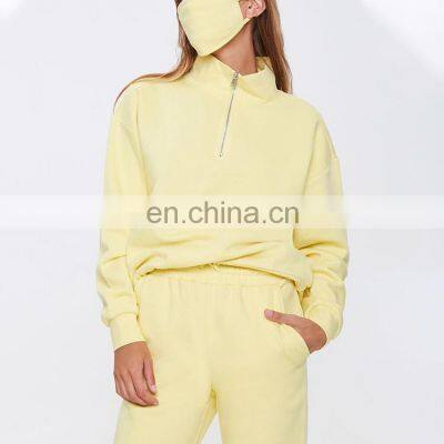 New Design Blank Half Cut Full Zipper Mans Zip up Hoodies Wholesale Street Style Hoodie photo-3