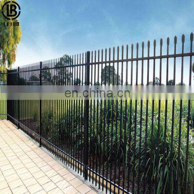 Bolt Connection Metal Railing Galvanized Steel Fence with Powder Coating