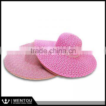 Summer Personalized Women Hollow Floppy Hats