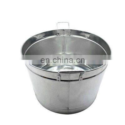 Top Sale Metal Manufacturer Branded Logo Modern Premium Giveaway Custom Galvanized Ice Buckets Parties photo-5