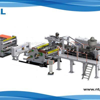 PET cast film production line