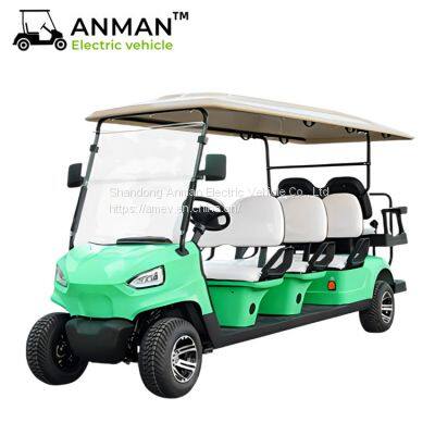 High quality electric sightseeing car, 8-seat golf cart