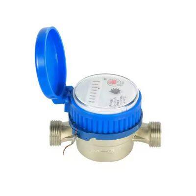 ISO4064 Class B R80 Single-Jet Dry Type Cold Water Meter Brass Water Meter