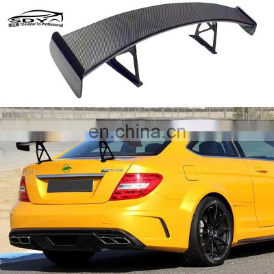 W204 High Quality Carbon Fiber BS Style Rear Spoiler Trunk Spoiler Tail Boot Wing For Mercedes Benz W204 C Class