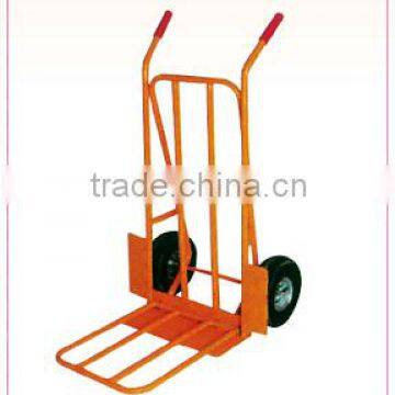 2 wheels push cart heavy loading trolley wagon ht1822