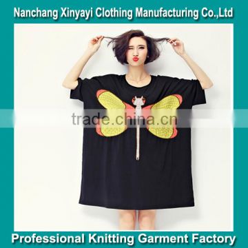 xxxxl women plus size printed clothing with made in Nanchang clthing manfactuer