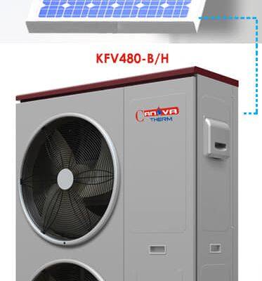 23KW 220V/50Hz Hybrid Solar DC Inverter Heat Pump