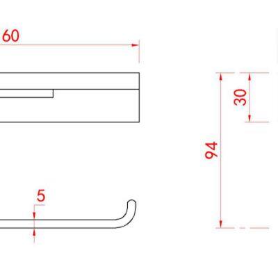 Toilet Paper Holder 304 Stainless Steel Paper Shelf Washroom Paper Box Model 8009A photo-4