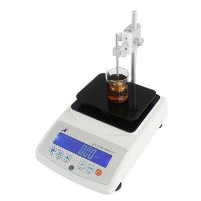 Viscous liquid densitometer