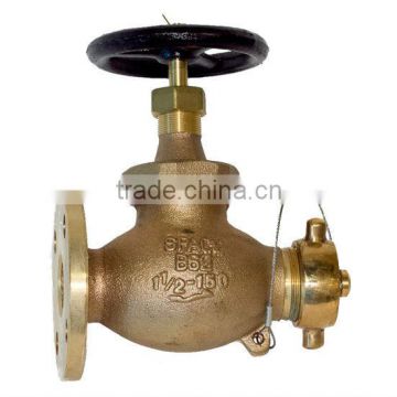 bronze marine hydrant hose valve