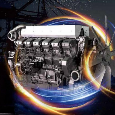 Shanghai Mitsubishi Engine SME S12R-PTA2-C Marine Diesel Engine 1100KW*1500rpm