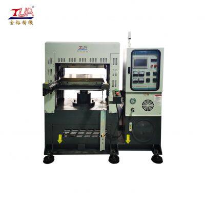 Hydraulic flat-bed embossing machine for sponge seat cover