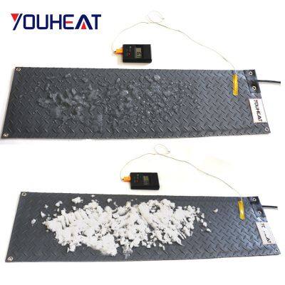 Leicht zu installierende Schneeschmelz-Heizmatte für draußen Gummi-Heizmatte photo-3