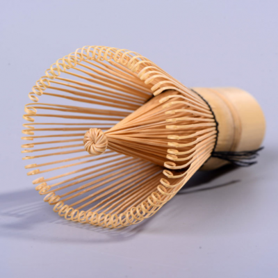 Environmental Friendly OEM Paper Barrel Packed Green Tea Whisk with custom string colour