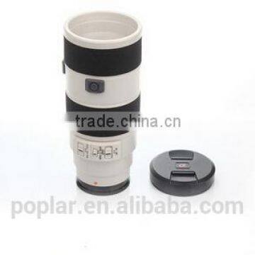 China Best Selling Novelty Funny Custom Logo Wholesale Stainless Steel Travel Camera Lens Coffee Mug photo-4