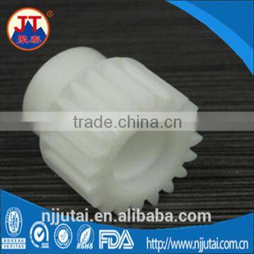 OEM injection white nylon tooth gear