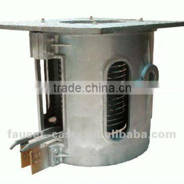 Medium frequency coreless induction melting furnace