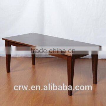 DT-4028 Korea Thick Wood Slab Wooden dining table