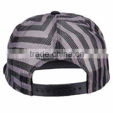 Guangzhou Guangjia Factory Printed Character Applique Logo Mesh Trucker Hats photo-4