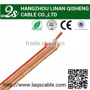 media cable, speaker cable number of conductors transparent jacket with high quality and competitive price